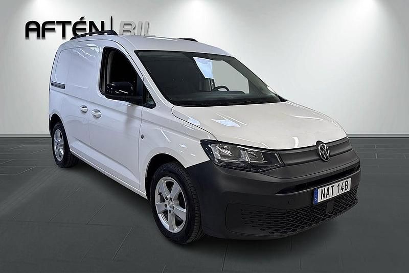 Begagnad VW Caddy 123 HK (90 kW) 2021 Vit Minibuss