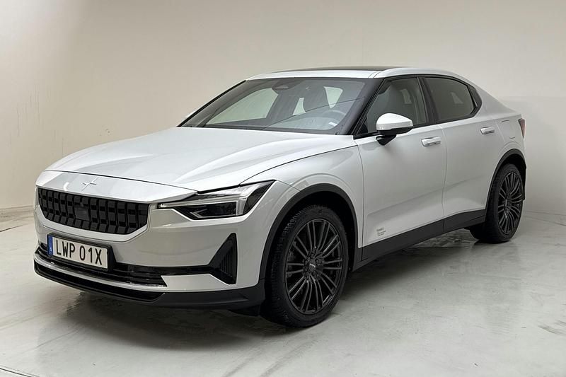 Begagnad Polestar 2 Long Range Dual motor 300 kW (408 HK) 2022 Silver Halvkombi