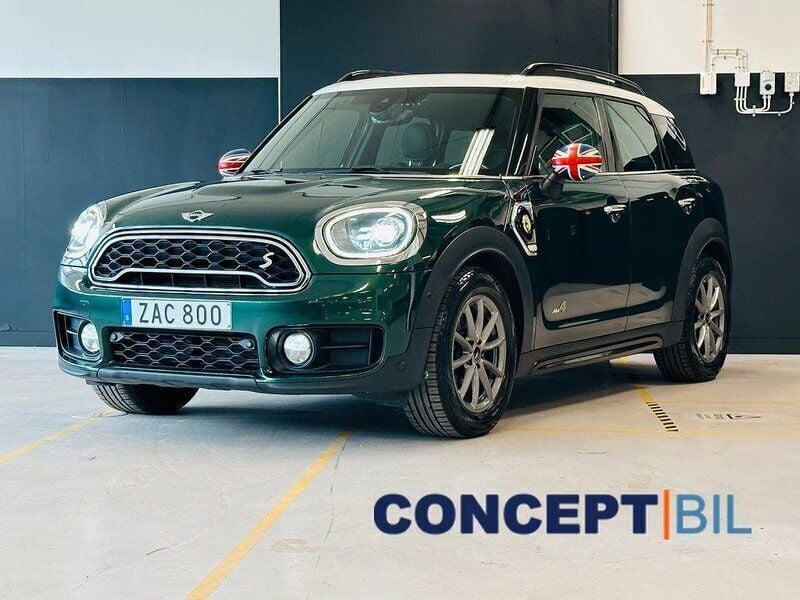 Grönmetallic Begagnad 2018 Mini Cooper Countryman Pepper SUV | 179 500 kr - Bild 1/4