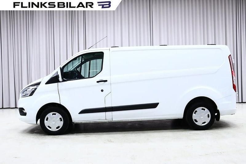 Vit Begagnad 2022 Ford Transit Custom Van | 238 750 kr (Marknadspris) - Bild 1/4