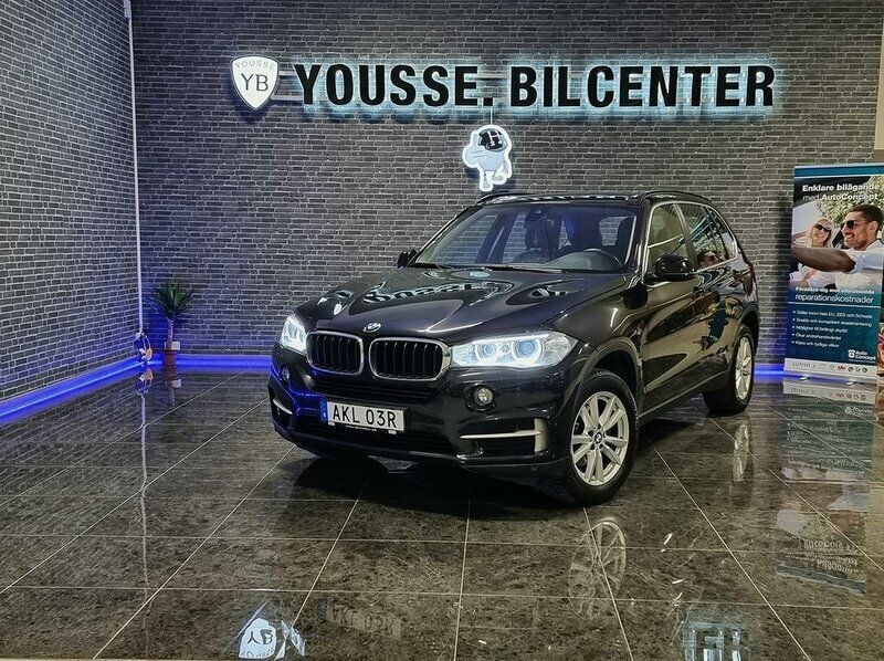 Begagnad BMW X5 Comfort Edition 259 HK (190 kW) 2016 Svart SUV