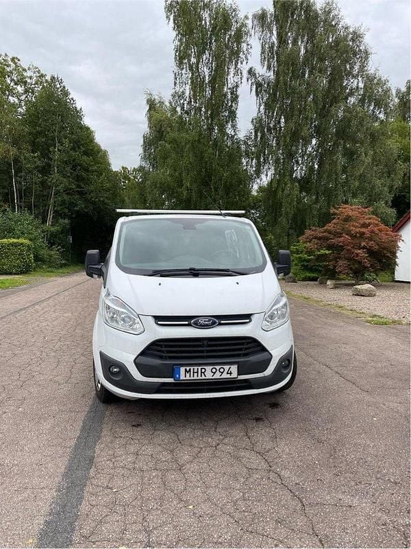 Vit Begagnad 2016 Ford Transit Custom Van | 115 000 kr (Marknadspris) - Bild 1/4