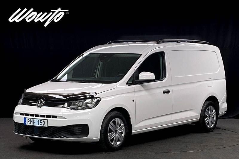 Vit Begagnad 2022 VW Caddy Maxi Minibuss | 239 800 kr (Marknadspris) - Bild 1/3