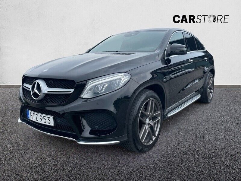 Svart Begagnad 2016 Mercedes GLE350 AMG line Sportkupé | 419 900 kr (Superpris) - Bild 1/1