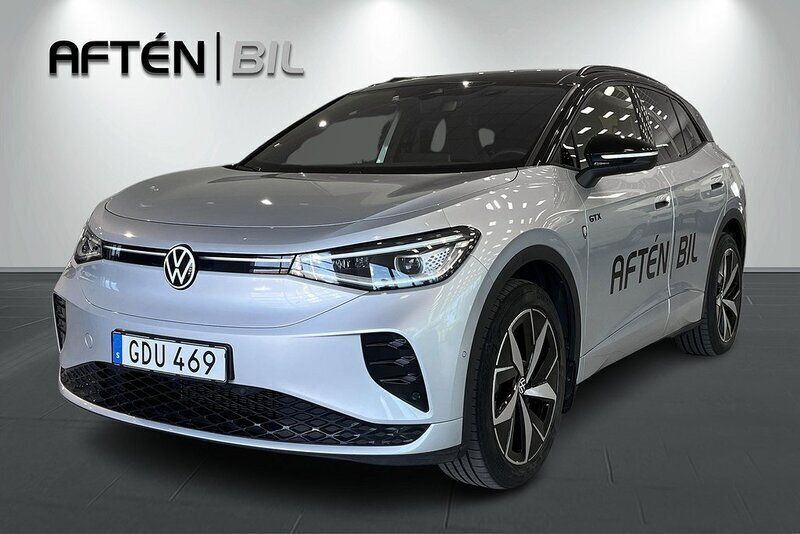 Silver Begagnad 2023 VW ID.4 GTX SUV | 529 900 kr (Dyr) - Bild 1/3