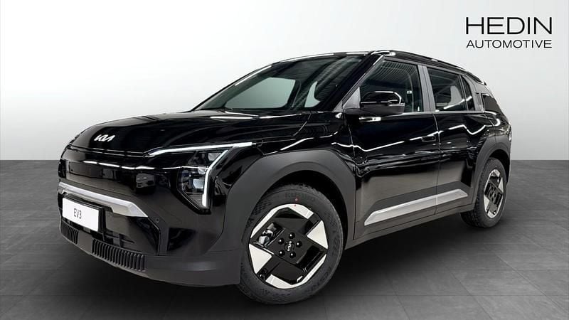 Svart (black) Ny 2025 Kia EV3 4 SUV | 507 300 kr (Marknadspris) - Bild 1/4