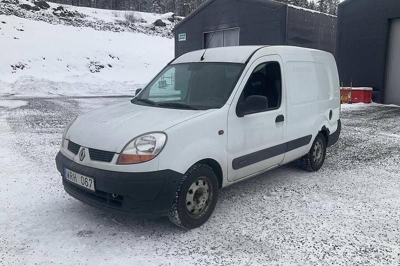 Begagnad Renault Kangoo 65 HK (47 kW) 2004 Vit Minibuss