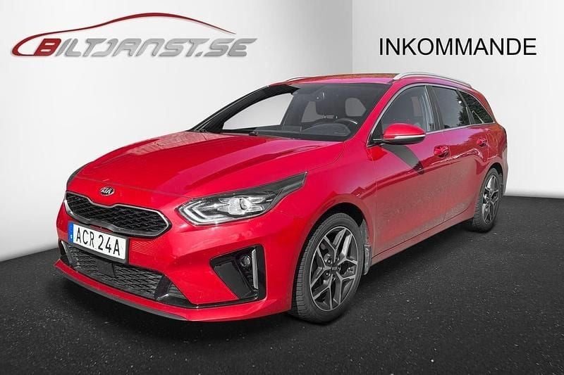 Röd Begagnad 2019 Kia Ceed Sportswagon GT-Line Kombi | 169 900 kr (Marknadspris) - Bild 1/4