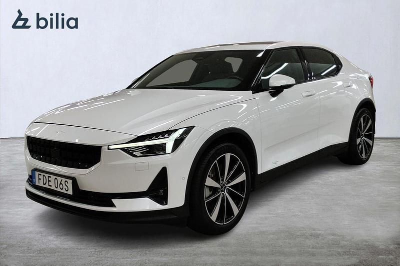 Vit Begagnad 2021 Polestar 2 Pilot Sedan | 359 000 kr (Marknadspris) - Bild 1/3