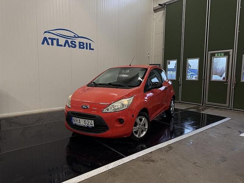 Röd Begagnad 2008 Ford Ka Halvkombi | 34 900 kr (Marknadspris) - Bild 1/4