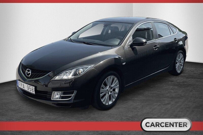 Svart Begagnad 2008 Mazda 6 Inclusive Halvkombi | 64 500 kr (Lite dyr) - Bild 1/4