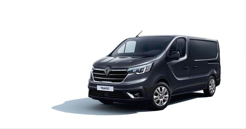 Grå Ny 2025 Renault Trafic Minibuss | 409 900 kr - Bild 1/1