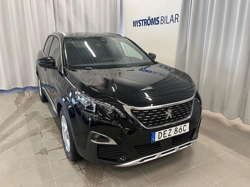 Begagnad Peugeot 3008 GT-line 131 HK (96 kW) 2020 Svart SUV