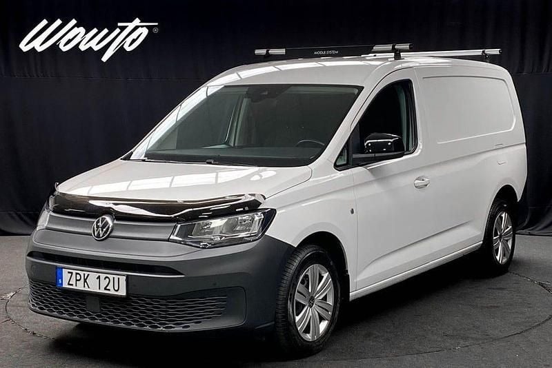 Candyvit Begagnad 2023 VW Caddy Maxi Minibuss | 259 800 kr (Marknadspris) - Bild 1/3