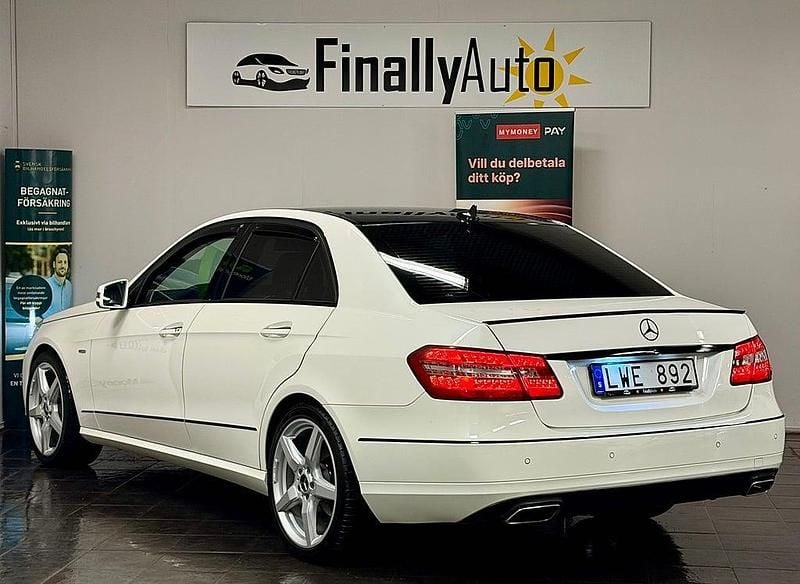 Begagnad Mercedes E250 Avantgarde 204 HK (150 kW) 2011 Vit Sedan