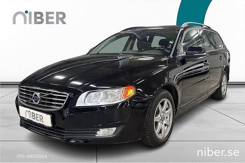 Svart Begagnad 2013 Volvo V70 Kombi | 84 900 kr (Superpris) - Bild 1/4