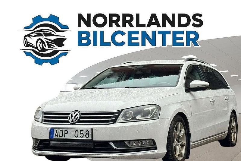 Vit Begagnad 2012 VW Passat GT Kombi | 74 998 kr (Bra pris) - Bild 1/4