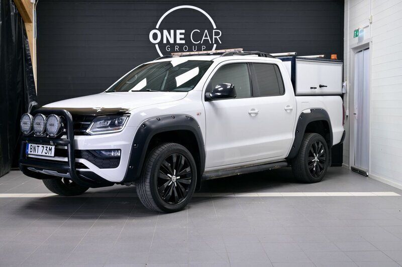 Vit Begagnad 2019 VW Amarok Aventura Pickup | 499 800 kr (Lite dyr) - Bild 1/4