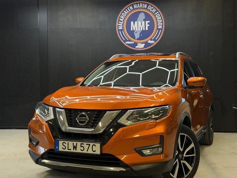 Orange Begagnad 2019 Nissan X-Trail 360º SUV | 194 800 kr (Marknadspris) - Bild 1/4