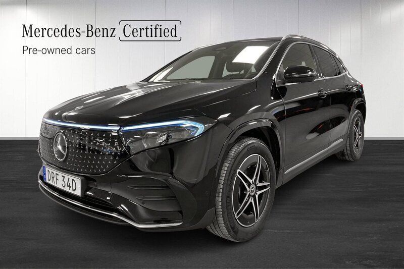 Svart Begagnad 2023 Mercedes EQA300 Advanced SUV | 499 000 kr (Marknadspris) - Bild 1/4
