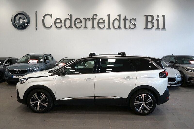 Vit Begagnad 2019 Peugeot 5008 Minibuss | 249 900 kr (Marknadspris) - Bild 1/4
