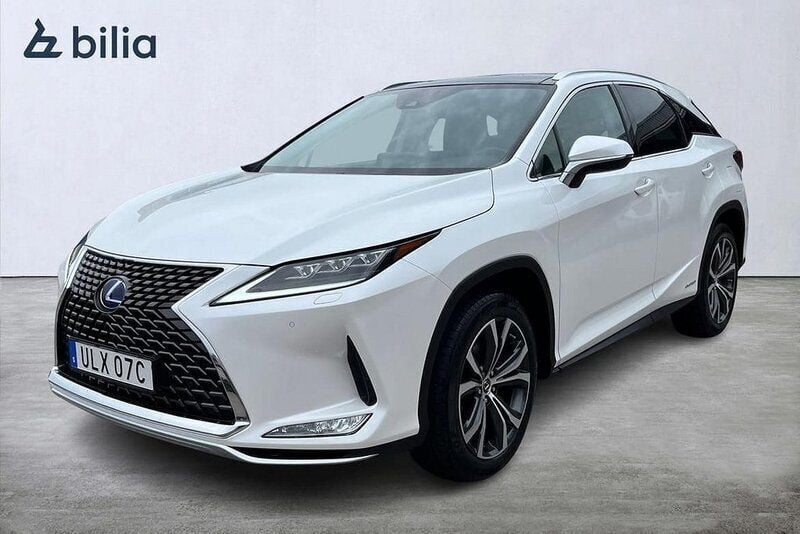 Vit Begagnad 2021 Lexus RX450h Executive Line SUV | 479 900 kr (Bra pris) - Bild 1/3