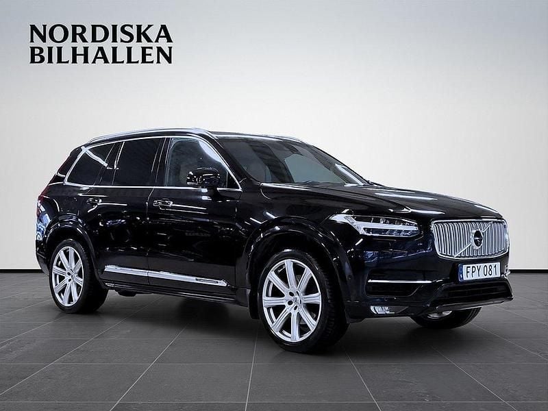 Svart Begagnad 2016 Volvo XC90 Inscription SUV | 289 795 kr (Bra pris) - Bild 1/4
