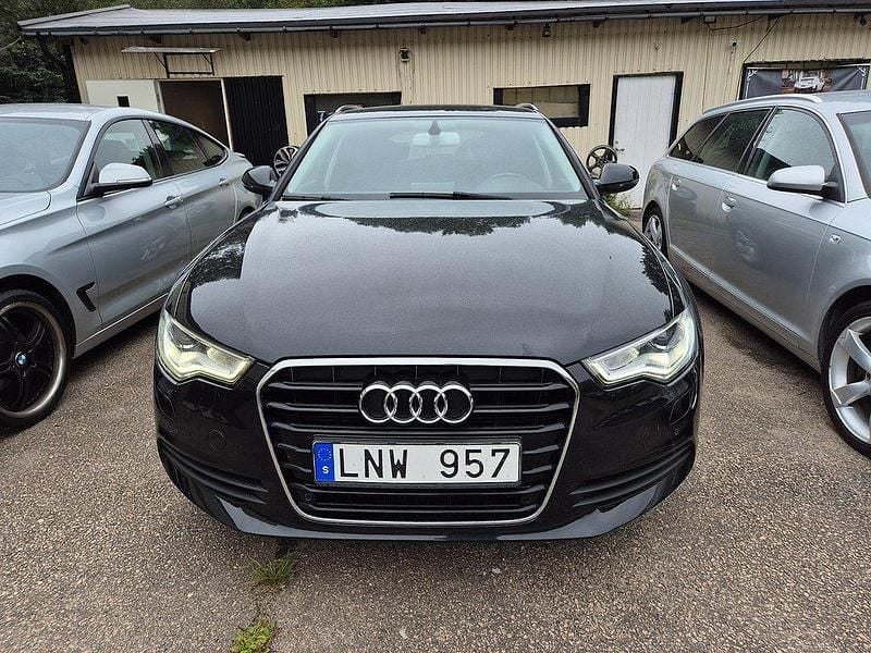 Svart Begagnad 2012 Audi A6 Proline Kombi | 119 000 kr (Marknadspris) - Bild 1/4