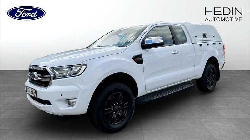 Vit (white) Begagnad 2020 Ford Ranger Pickup | 339 900 kr (Bra pris) - Bild 1/4