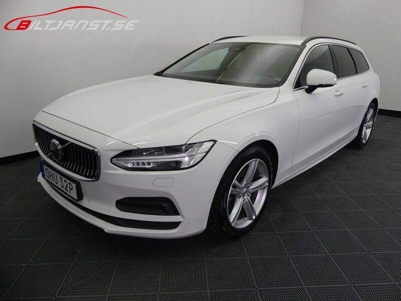 Vit Begagnad 2021 Volvo V90 Kombi | 308 700 kr (Lite dyr) - Bild 1/4