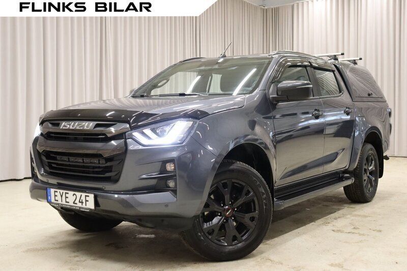 Grå (metallic) Begagnad 2023 Isuzu D-Max Pickup | 599 900 kr (Marknadspris) - Bild 1/4