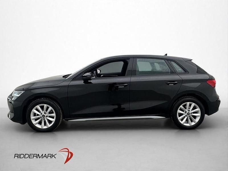 Begagnad Audi A3 150 HK (110 kW) 2024 Svart Halvkombi