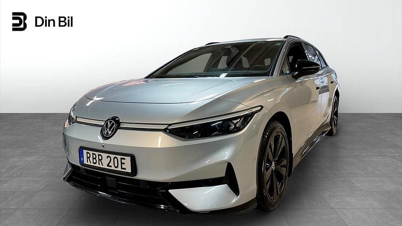 Begagnad VW ID.7 Pro 210 kW (286 HK) 2024 Silver Kombi