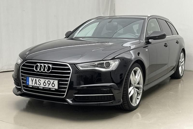 Svart Begagnad 2016 Audi A6 S-Line Kombi | 125 000 kr (Superpris) - Bild 1/4