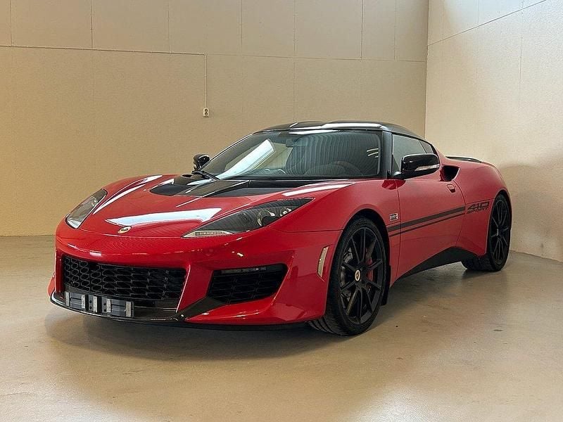 Begagnad Lotus Evora 418 HK (307 kW) 2017 Röd Sportkupé