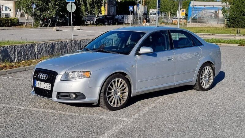 Silver Begagnad 2006 Audi A4 Sport Sedan | 80 000 kr - Bild 1/4