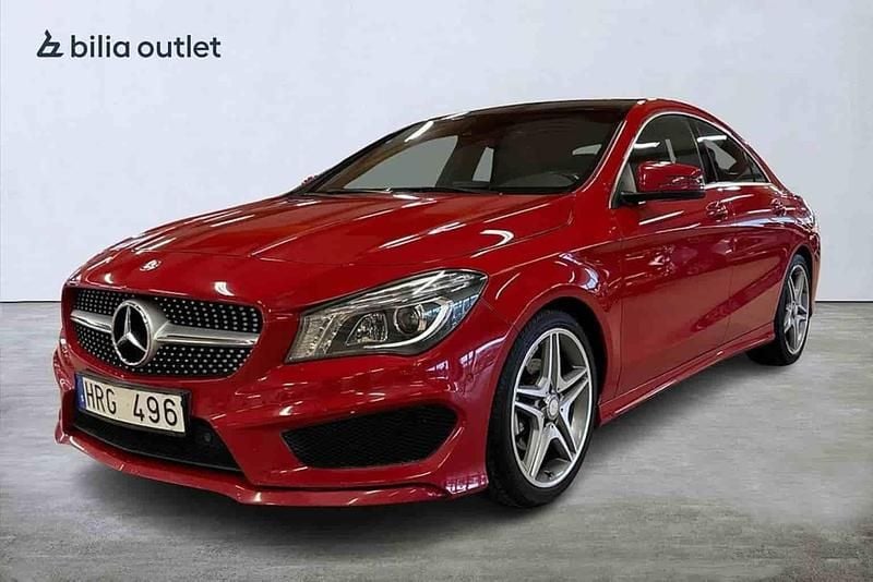 Röd Begagnad 2013 Mercedes CLA200 Sportkupé | 149 800 kr (Marknadspris) - Bild 1/1