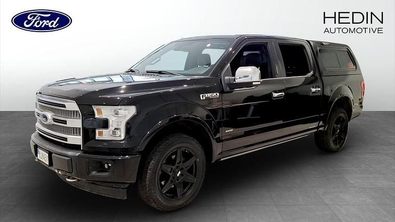 Svart (black) Begagnad 2017 Ford F-150 Pickup | 374 875 kr - Bild 1/4