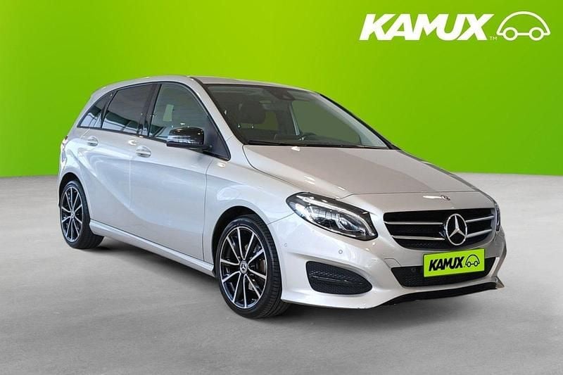 Silver (grå) Begagnad 2018 Mercedes B180 Minibuss | 134 900 kr (Marknadspris) - Bild 1/3