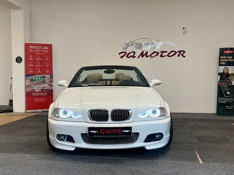 Vit Begagnad 2000 BMW 323 Cabriolet Cab | 69 900 kr (Bra pris) - Bild 1/4