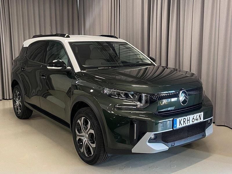 Grön Ny 2025 Citroën C3 Aircross PureTech SUV | 233 700 kr (Marknadspris) - Bild 1/4