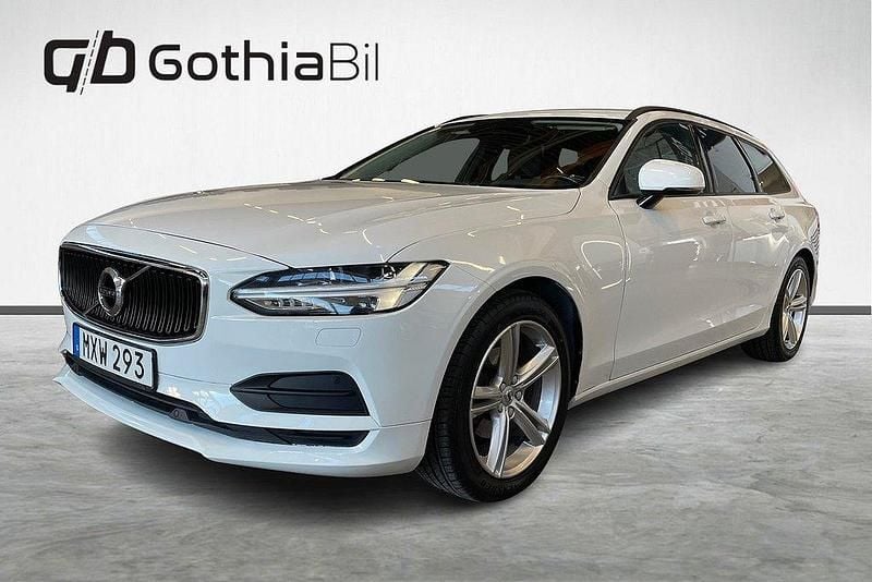 Vit Begagnad 2018 Volvo V90 Kombi | 189 900 kr (Bra pris) - Bild 1/4