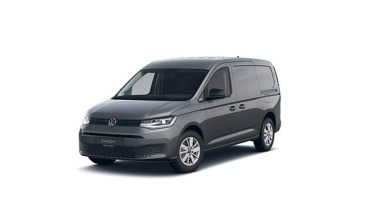 Grå Ny 2025 VW Caddy Maxi Minibuss | 476 875 kr (Marknadspris) - Bild 1/4