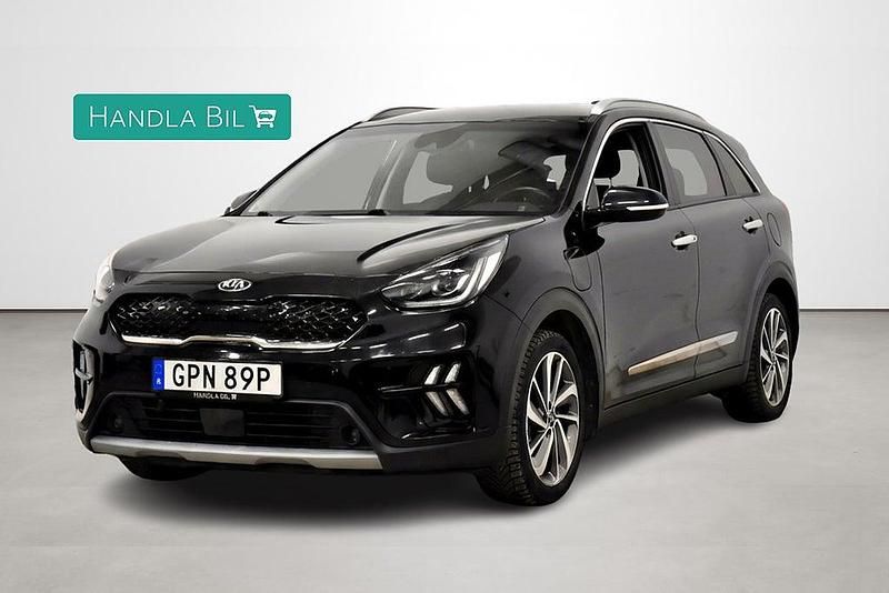 Svart Begagnad 2019 Kia Niro Advance SUV | 189 700 kr (Marknadspris) - Bild 1/4