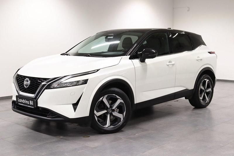 Vit Begagnad 2022 Nissan Qashqai N-Connecta SUV | 259 000 kr (Marknadspris) - Bild 1/4