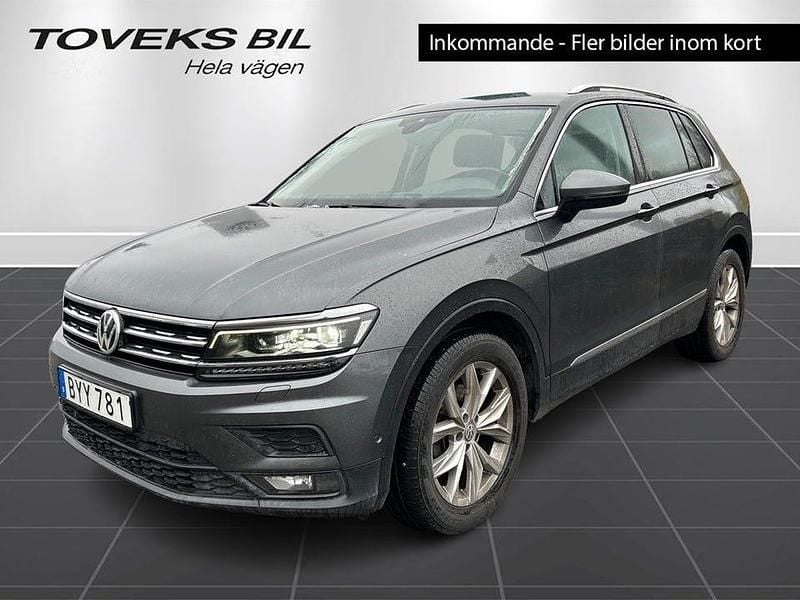 Silver Begagnad 2018 VW Tiguan SUV | 219 500 kr (Marknadspris) - Bild 1/4