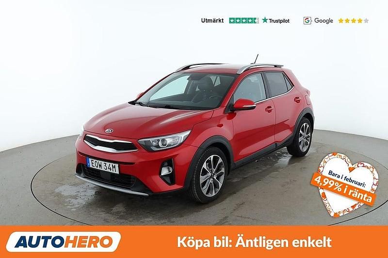 Begagnad Kia Stonic Advance 121 HK (88 kW) 2019 Röd SUV