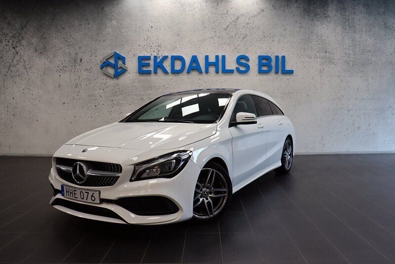 Vit Begagnad 2018 Mercedes CLA180 Sport Sedan | 259 900 kr (Dyr) - Bild 1/4