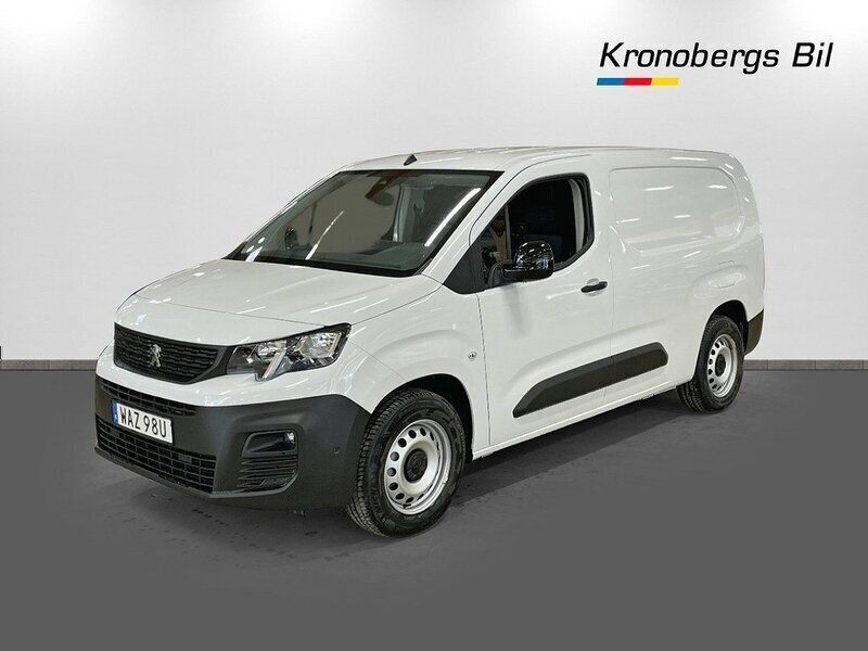 Vit Begagnad 2023 Peugeot E-Partner Minibuss | 399 900 kr - Bild 1/4