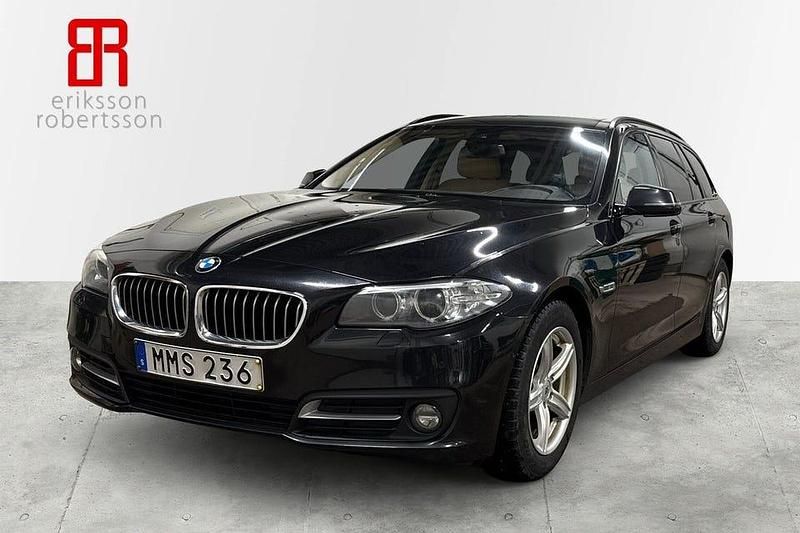 Begagnad BMW 520 190 HK (139 kW) 2017 Svart Kombi